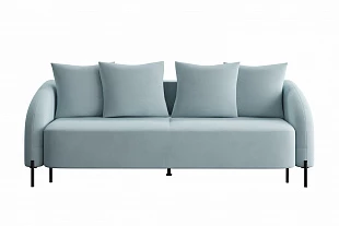 Элвин диван-кровать (Велюр Ультра слэйт) 