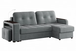 Диван-кровать угловой "SMART 4" Б4-2т-1пф-Б3