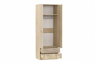 Шкаф для одежды с ящиками "Акварель" НМ 013.02-03 М1