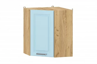 100.34 Шкаф навесной угловой ("Вокс", Антарктида, Дуб Крафт Золотой)	 