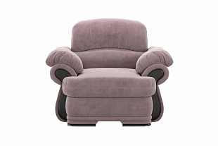 Кресло с подставкой 1т "Мадрид" (Посейдон пей лаванда) 