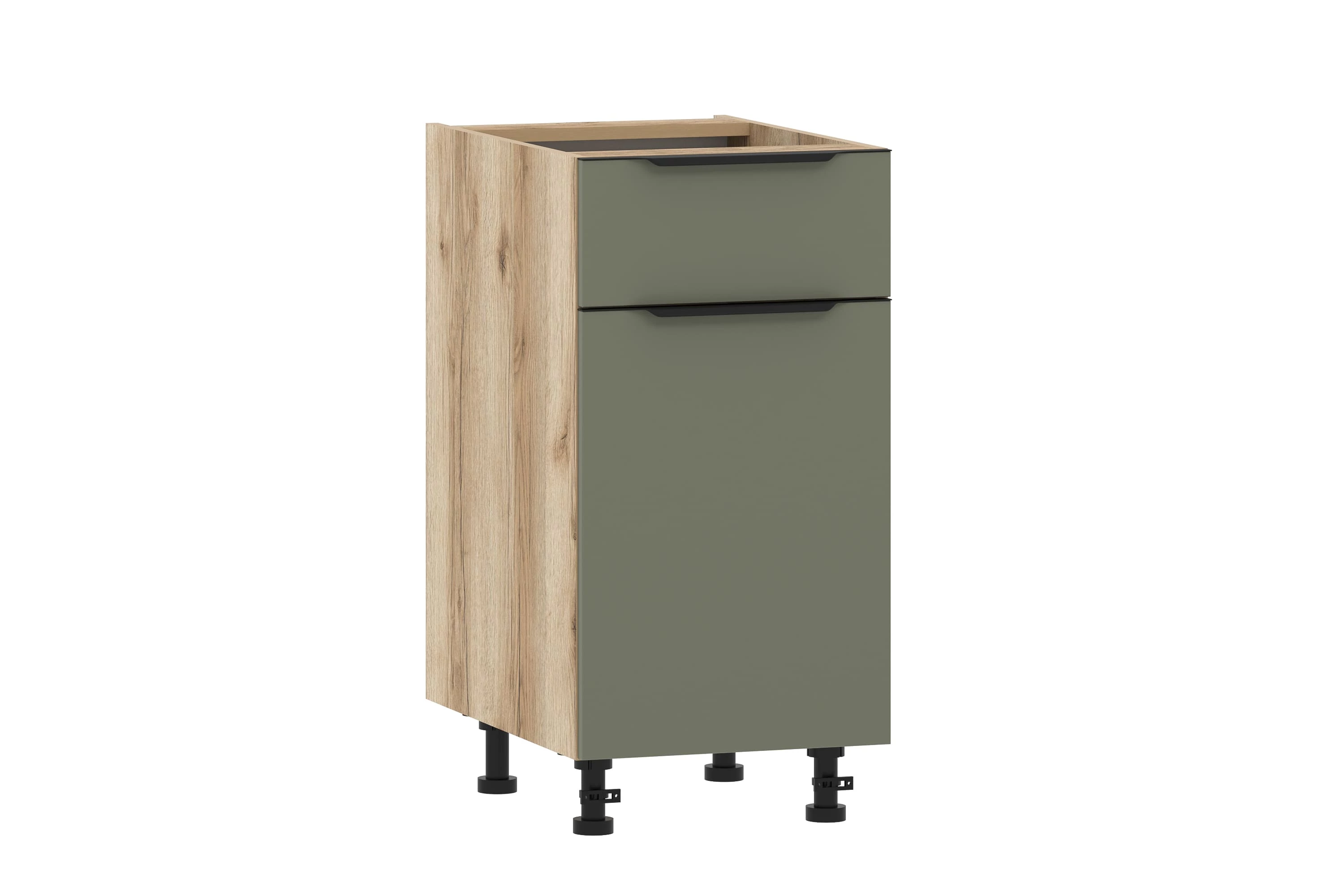 100.58 400 Тумба кухонная ("Норвуд", Олива, Дуб Делано) 