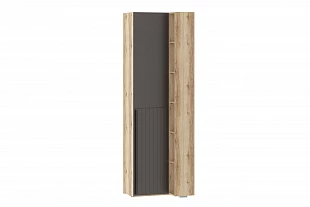 200.07 Шкаф ("Арден", Правый, Софт графит, Дуб Делано)	 