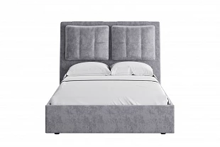 Модель 311 Кровать Ester на 1400 (Onix 13 темно- серый) 