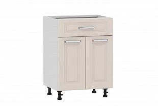 100.09 600 Тумба кухонная ("Вокс", Сантьяго, Белый) 