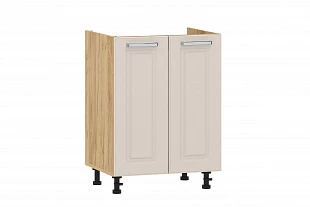 100.04 600 Тумба под мойку ("Вокс", Сантьяго, Дуб Крафт Золотой) 