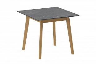 Стол Милфорд (Мрамор Пьетра Графитовый/Бесцветный) 