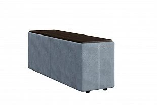 Боковина с накладкой Бн "Киото" (Onix 16 синий, накладка Венге) 