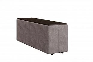 Боковина с накладкой Бн "Киото" (Onix 05 коричневый, накладка Венге) 