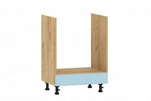 100.10 600 Тумба кухонная для техники ("Вокс", Антарктида, Дуб Крафт Золотой) 