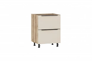 100.55 600 Тумба кухонная ("Норвуд", Сантьяго, Дуб Делано/Серый) 