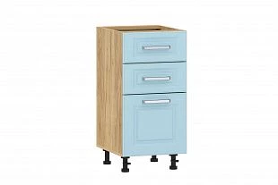 100.06 400 Тумба кухонная ("Вокс", Антарктида, Дуб Крафт Золотой) 