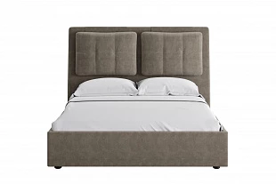 Модель 311 Кровать Ester на 1600 (Onix 13 темно-серый) 