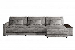 Диван Киото Комплектация 4 (Краш 10, накладка Венге) 