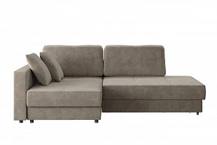 Диван угловой "Бостон" 2т-1пф(1пф-2т) со стежкой (Вивальди 5) 