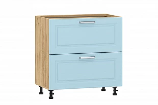 100.05 800 Тумба кухонная ("Вокс", Антарктида, Дуб Крафт Золотой) 