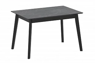 Стол Милфорд (Мрамор Пьетра Графитовый/Шоколад) 