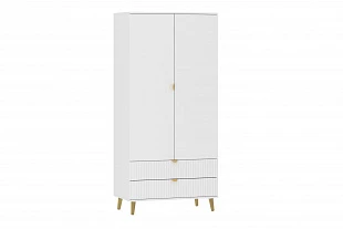 НМ 040.25 Шкаф ("Дакота", Меренга, Белый) 