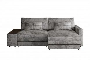 Диван Киото Комплектация 2 (Краш 10, накладка Венге) 