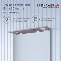 Зеркало ЧИЛИ 80 (в сборе) 