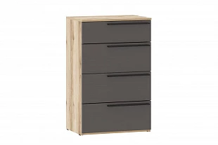 200.19 Комод ("Арден", Софт графит, Дуб Делано) 