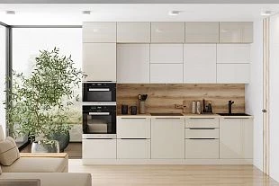 Кухня "Арли" Комплектация 1 (Дуб Делано/Кашемир, Дуб Делано/Белый, Дуб Делано) 