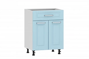 100.09 600 Тумба кухонная ("Вокс", Антарктида, Белый) 