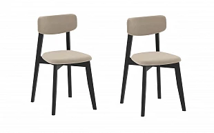 Стул Челси (2 шт.) (Вивальди 4/Шоколад) 