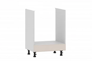 100.10 600 Тумба кухонная для техники ("Вокс", Сантьяго, Белый) 