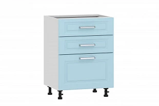 100.06 600 Тумба кухонная ("Вокс", Антарктида, Белый) 