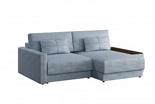 Диван Киото Комплектация 10, накладка Венге, (Onix 16 синий) 