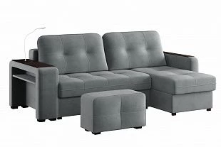 Диван-кровать угловой "SMART 4" Б4-2т-1пф-Б3