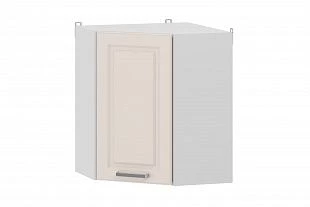 100.34 Шкаф навесной угловой ("Вокс", Сантьяго, Белый) 