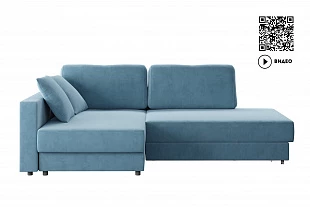 Диван-кровать угловой "Бостон" 2Т-1ПФ/1пф-2т (Галакси лайт 22) Диван-кровать угловой "Бостон" 2Т-1ПФ/1пф-2т (Галакси лайт 22)