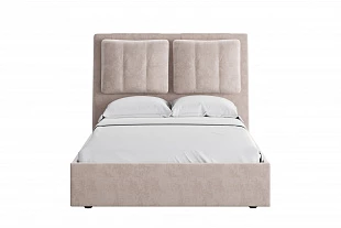 Модель 311 Кровать Ester на 1400 (Onix 03 темно-бежевый) 