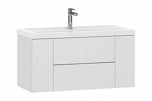 Тумба "Адель" 100 (Меренга/Белый) 