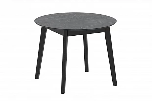 Стол Милфорд (Мрамор Пьетра Графитовый/Шоколад) 