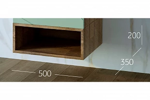 Ниша для тумбы КРИСТАЛЛ 50 