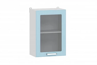100.30 500 Шкаф навесной ("Вокс" (витрина), Антарктида, Белый) 