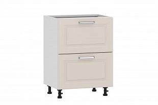 100.05 600 Тумба кухонная ("Вокс", Сантьяго, Белый) 