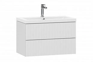 Тумба "Адель" 80 (Меренга/Белый) 