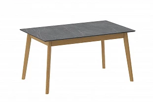 Стол Милфорд (Мрамор Пьетра Графитовый/Бесцветный) 