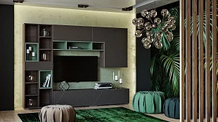 Гостиная "Summit" Комплектация 7 Гостиная "Summit" Комплектация 7