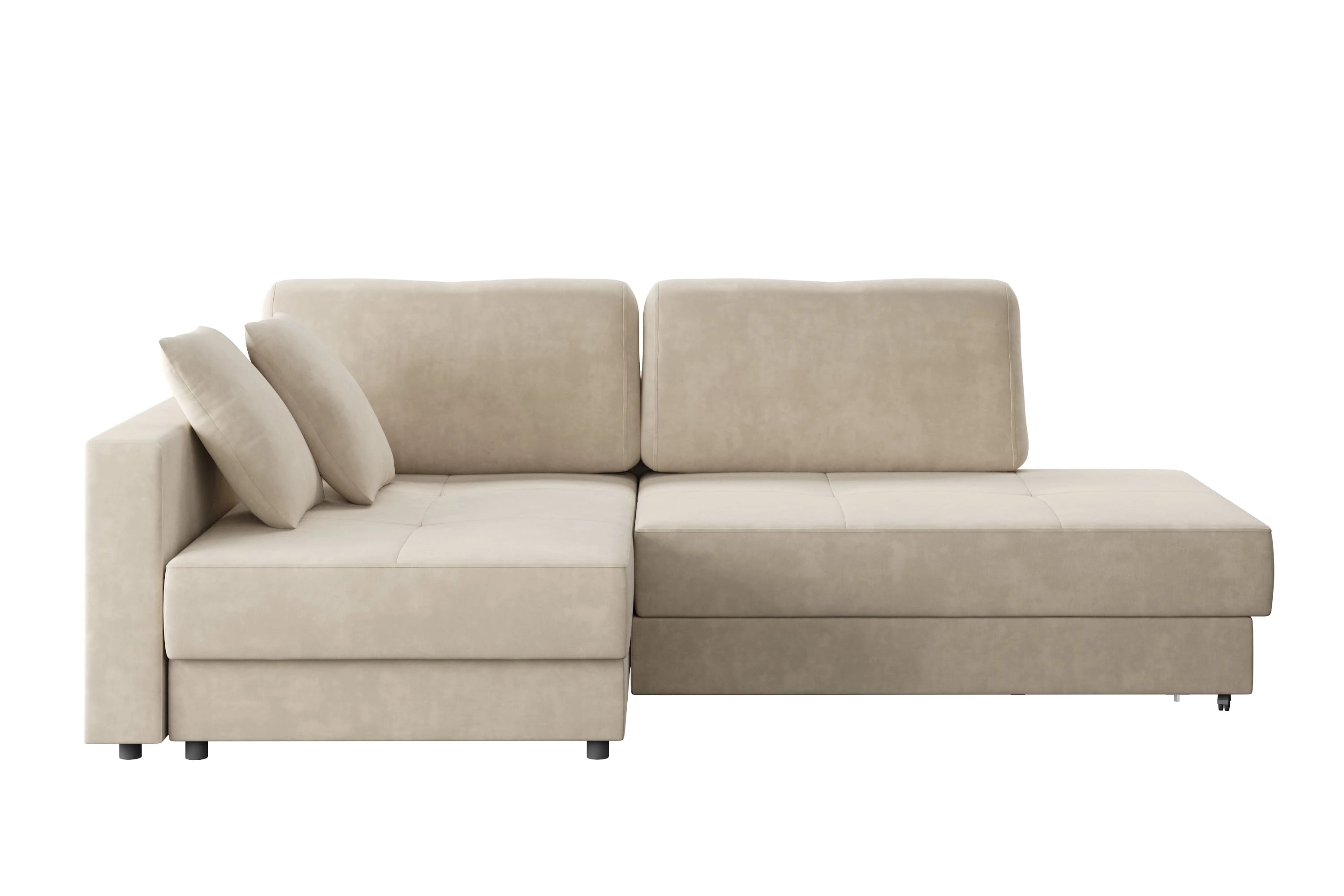 Диван угловой "Бостон" 2т-1пф(1пф-2т) со стежкой (Вивальди 4) 