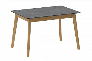 Стол Милфорд (Мрамор Пьетра Графитовый/Бесцветный) 