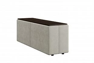 Боковина с накладкой Бн "Киото" (Clever 02 бежевый, накладка Венге) 