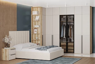 Спальня "Арден" Комплектация 1 (Сантьяго/Дуб Делано) 